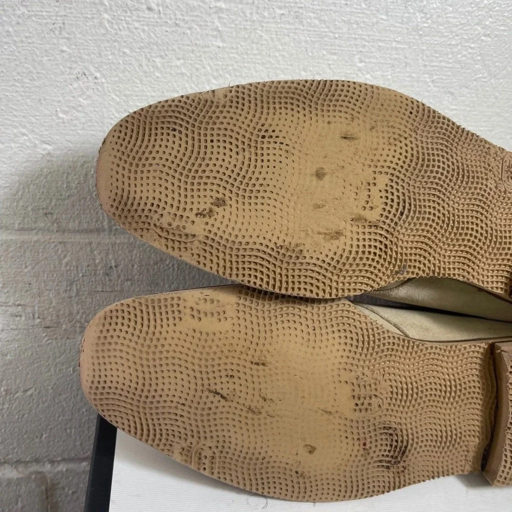 Gravati 14444 Chukka Ankle Boots Beige Suede Lace up Men's 12 M Made In Italy